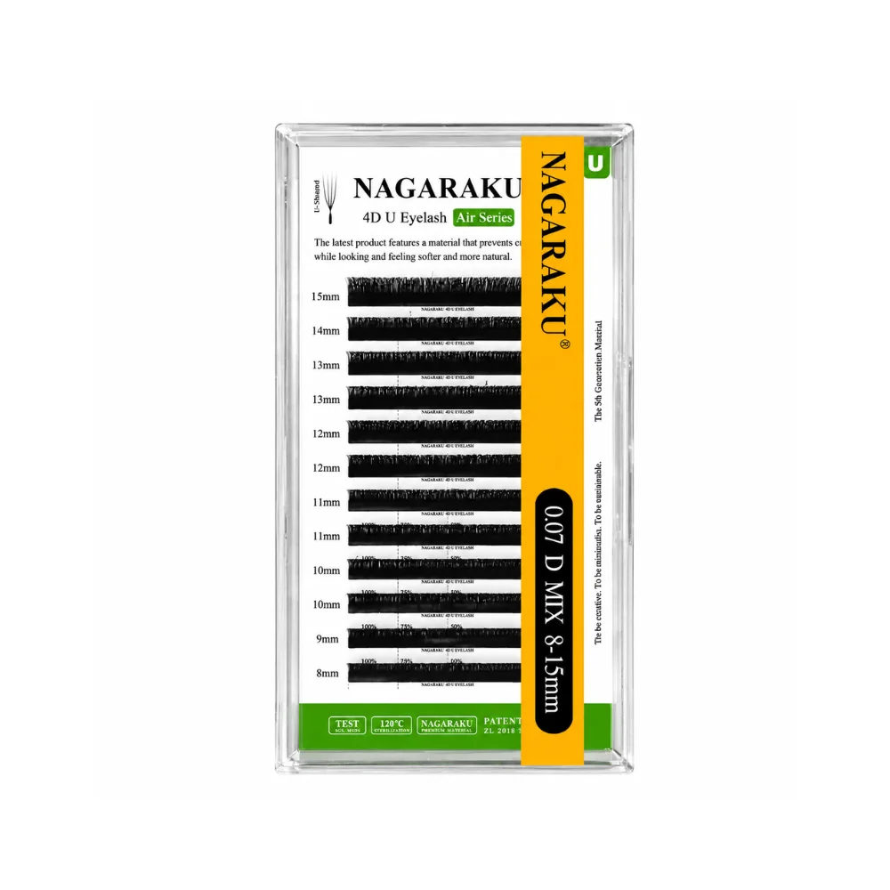 PESTAÑAS NAGARAKU 4D U - MIX