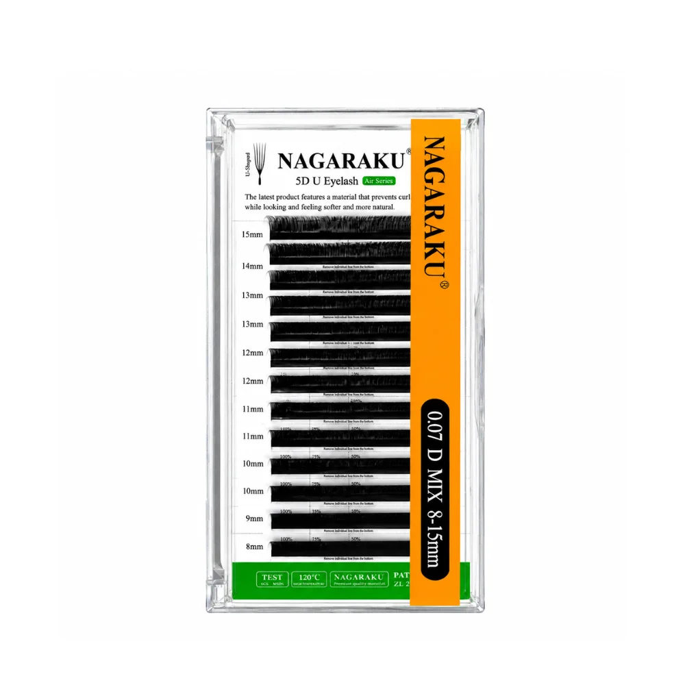 PESTAÑAS NAGARAKU 5D U- MIX